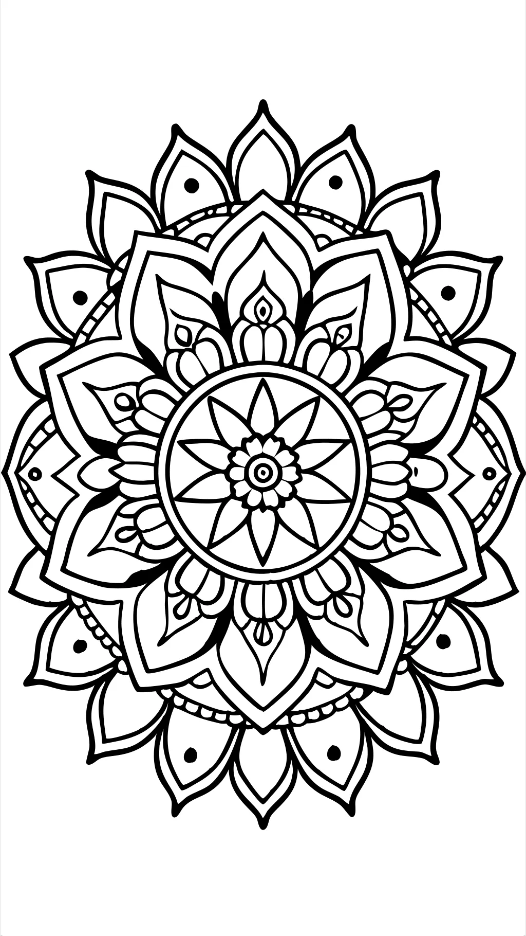 calm coloring pages